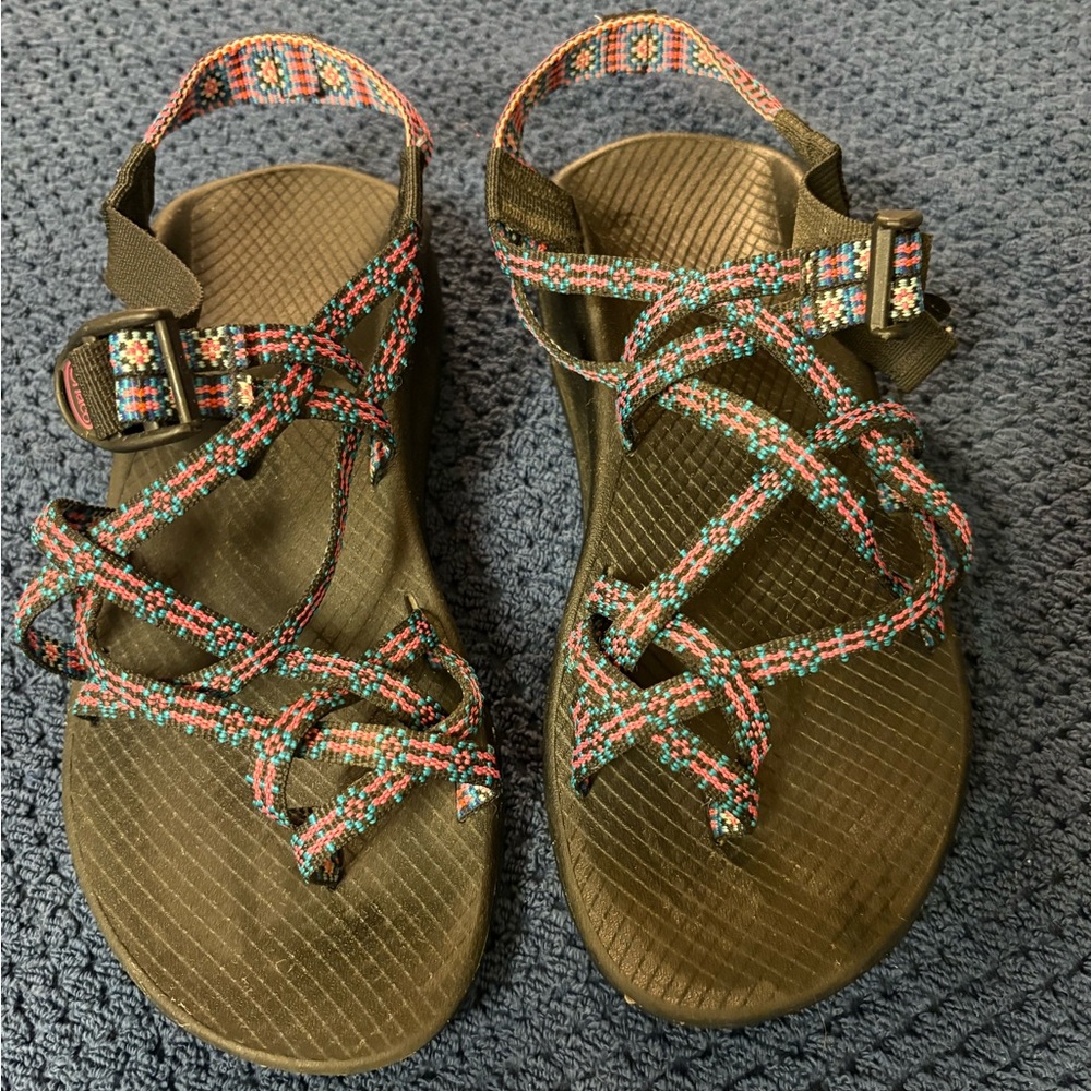 Women’s Chaco Sandals with Multicolor Webbing